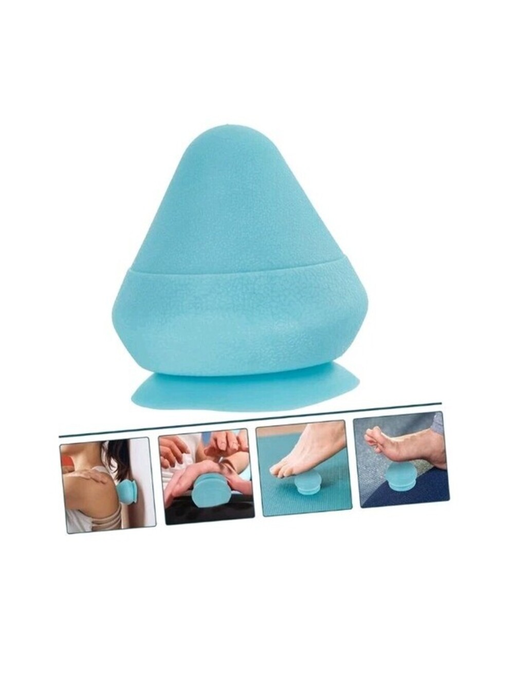 Massager Trigger Point Fascia Massage Ball with Suction Cup Wall Massager